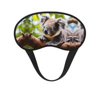 A Little Koala - Antifaz opaca para dormir, bloqueador de luz, cómodo, ideal para viajes, camping, meditación y yoga