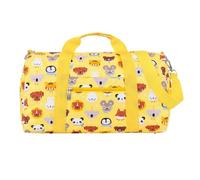 A Little Lovely Company Bolsa de fin de semana con amigos animales Amarillo