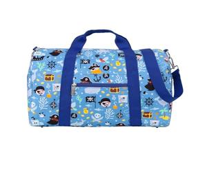 A Little Lovely Company | Bolsa para niños | Bolsa de fin de semana Piratas | Azul