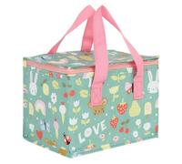 A Little Lovely Company Bolsa térmica para almuerzo: Joy, verde menta, 5 unidades, unisex