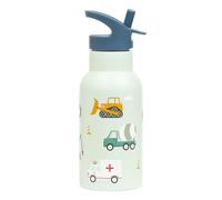 A LITTLE LOVELY COMPANY Drinkfles voor kinderen van roestvrij staal, motief: voe