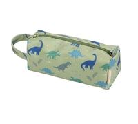 A Little Lovely Company - Estuche escolar de dinosaurios, verde