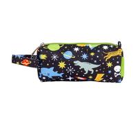 A Little Lovely Company Estuche para niños | Poliéster, 20 x 8 x 7 cm, Galaxy, Escuela