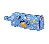 A Little Lovely Company Estuche para niños | Poliéster, 20 x 8 x 7 cm, Piratas, Escuela