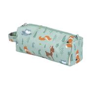 A Little Lovely Company Forest Friends - Estuche para lápices, Color Verde Menta
