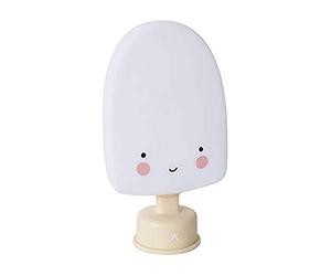 A Little Lovely Company LTPW033 - Lámpara polo, color blanco