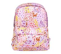 A LITTLE LOVELY COMPANY Mochila, 23.5x30x10 cm, Amarilla, Infantil, Para Niños Pequeños, Poliéster, 7 Litros, Con Correa de Pecho, Para Guardería y Escuela (Lila)