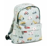A LITTLE LOVELY COMPANY Mochila, 23.5x30x10 cm, Amarilla, Infantil, Para Niños Pequeños, Poliéster, 7 Litros, Con Correa de Pecho, Para Guardería y Escuela (Azul cielo)