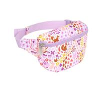 A Little Lovely Company Riñonera para niños con diseño único, bandolera, cinturón de dinero, senderismo, viajes, niños, niñas, poliéster, Blanco 1, 23 x 13 x 5 cm, riñonera para niños