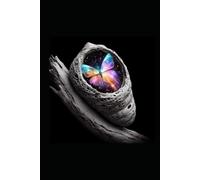 A Little Rebirth: Blank Journal | Cosmic Butterfly Design | Writing, Reflection & Creative Expression