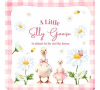 A Little Silly Goose is About to Be On The Loose: Baby Shower Guest Book with Space for Guest Wishes, Advice for Parents, Baby Prediction, and Gift ... Theme I Baby Memory Keepsake for Moms-to-Be