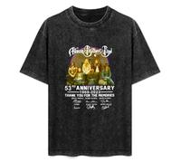A%Llm%An B%Rot%Hers Band 53Th Anniversary 1969 2022 Thank You For The Memories Unisex T-Shirt Top Black Mens tee M