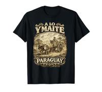 A Lo Ymaite Paraguay - Buey de tradición Rural paraguaya Vintage Camiseta