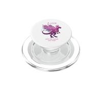 A Look into The Future Cyber Scifi Dinosaurio Design PopSockets PopGrip para MagSafe