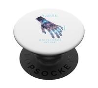 A Look into The Future Future Hand Cyber Scifi Design PopSockets PopGrip Adhesivo