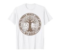 A los árboles Les Encanta la diversión del Disc Golf de mi Disco Camiseta