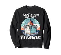 A los niños Les Encanta el Crucero Titanic RMS Sudadera