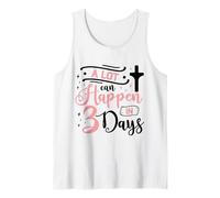A Lot Can Happen In 3 Days | Easter Jesus Camiseta sin Mangas