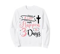 A Lot Can Happen In 3 Days | Easter Jesus Sudadera