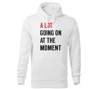 A Lot Going On At The Moment New ERAS Women Sudadera con Capucha Blanco Unisex Size 3XL
