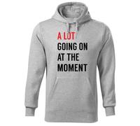 A Lot Going On At The Moment New ERAS Women Sudadera con Capucha Gris Unisex Size 3XL