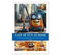A Lot of Fun at home (Wall Calendar 2027 DIN A4 portrait), CALVENDO 12 Month Wall Calendar: When we're not looking, the party really gets going