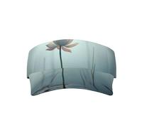 A Lotus Flower - Sombreros deportivos con viseras para adultos, perfectos para uso diario al aire libre, color negro