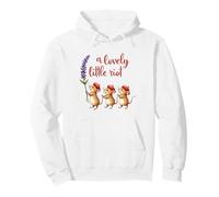A Lovely Little Riot Cute Ratones Lavanda Caprichoso Animal Des Sudadera con Capucha