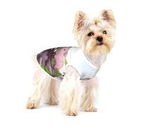 A Lovely Pig Print - Ropa para mascotas para perros y gatos pequeños, pijama de algodón suave para perros, traje de gato, para chihuahuas, ropa de perro salchicha, ropa de cachorro, talla S