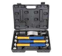 A.M.C. Kit de martillos y tasas para carrocería, reparación de coche, maletín, juego de 7 piezas