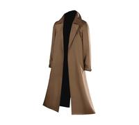 A&M Express Gambit Gambit - Abrigo largo de algodón para hombre, gabardina Remy Etienne marrón para Halloween
