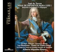 Jose de Torres José De Torres: Misa De Difuntos Para Luis I (CD) Album