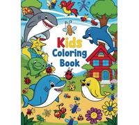 A Magical Coloring Adventure of Animals, and Fish for Relaxation, Creativity, and Fun - Perfect for Kids and Adults