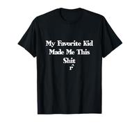 A mamá o papá ama a tu hijo favorito que no puede deletrear divertido Camiseta