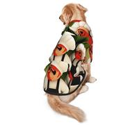 A Man Made of Dough Dog - Sudadera con capucha de poliéster suave y transpirable para perros medianos y grandes