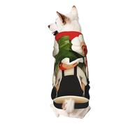 A Man Made of Dough Dog - Sudadera con capucha de poliéster suave y transpirable para perros pequeños, medianos y grandes