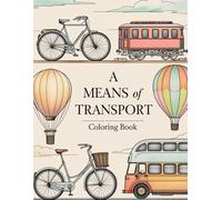 A means of transport: Coloring book