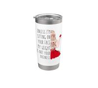 A menos que me siento en tu cara, mi peso no es tu negocio nadar Vaso térmico de acero inoxidable de doble pared