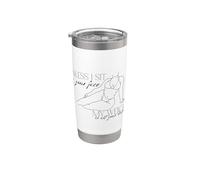 A menos que me siento en tu cara, mi peso no es tu negocio nadar Vaso térmico de acero inoxidable de doble pared