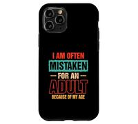 A menudo me confunden con un adulto por mi edad diciendo Carcasa para iPhone 11 Pro
