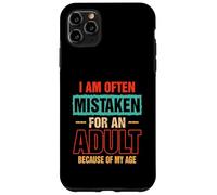 A menudo me confunden con un adulto por mi edad diciendo Carcasa para iPhone 11 Pro Max