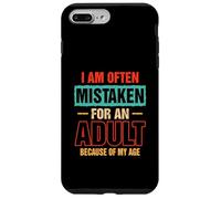 A menudo me confunden con un adulto por mi edad diciendo Carcasa para iPhone 7 Plus/8 Plus