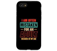A menudo me confunden con un adulto por mi edad diciendo Carcasa para iPhone SE (2020) / 7 / 8
