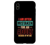A menudo me confunden con un adulto por mi edad diciendo Carcasa para iPhone XS Max