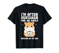 A Menudo me confunden con un hámster Adulto Debido a mi Edad Camiseta
