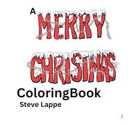 A Merry Christmas coloring book: Bold and simple
