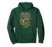 A mi Hijo, por ser tu Madre, Verte ser papá, Amor de Familia Sudadera con Capucha