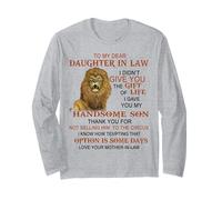 A mi Querida nuera no te di el Regalo de la Vida Manga Larga