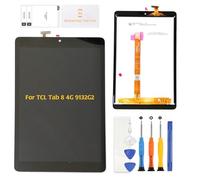 A-MIND Reemplazo de pantalla LCD original para TCL Tab 8 4G 9132G2 (2022) | Pantalla negra de 8 pulgadas digitalizador táctil de repuesto con herramientas de reparación