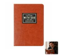 A Minute With God 2026, diario de oración de 365 días, devociones diarias para hombres, diario cristiano de crecimiento espiritual, con versículos de la Biblia, reflexiones y una cubierta de cuero de